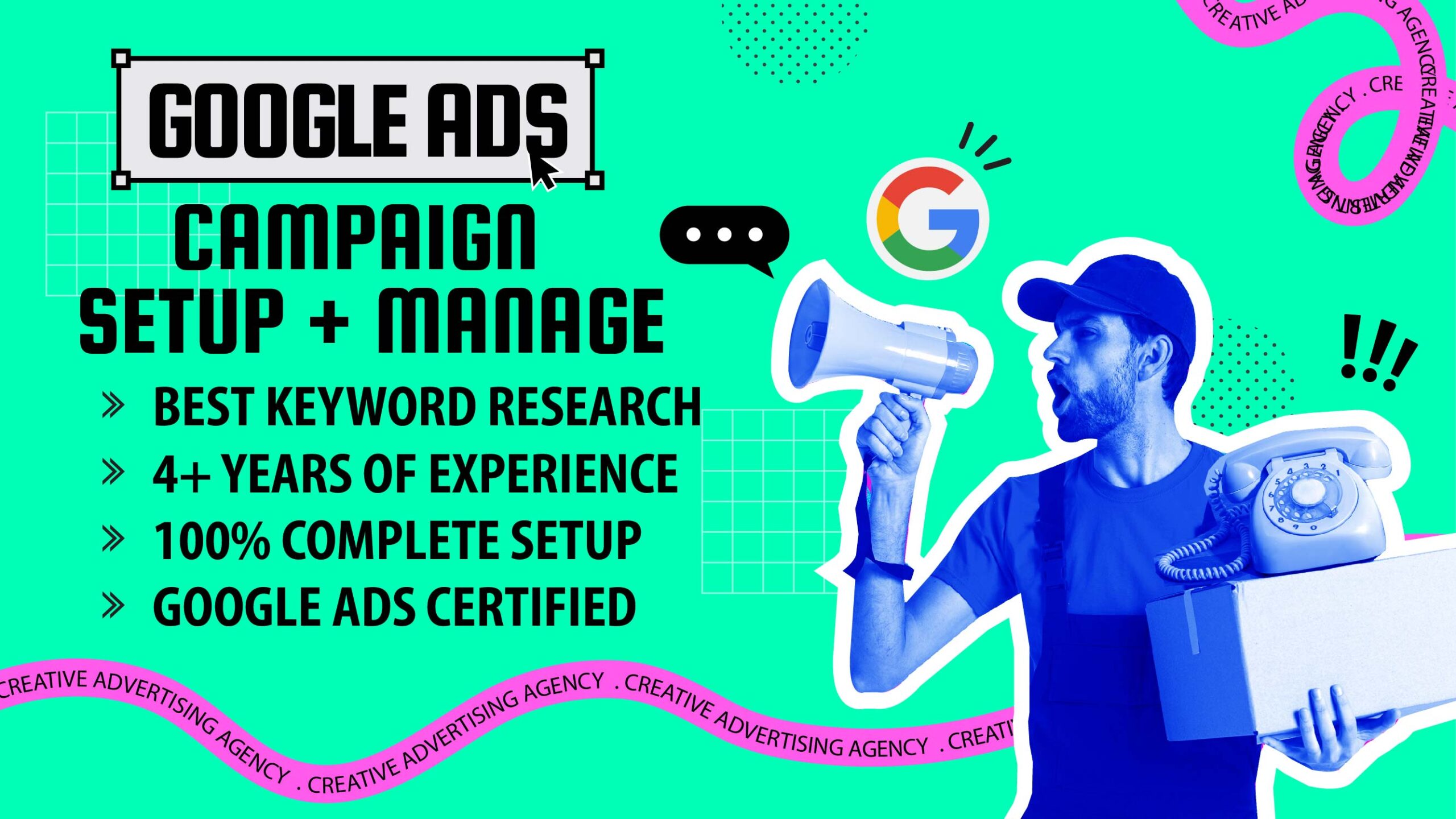 Google adwords PPC campaigns setup