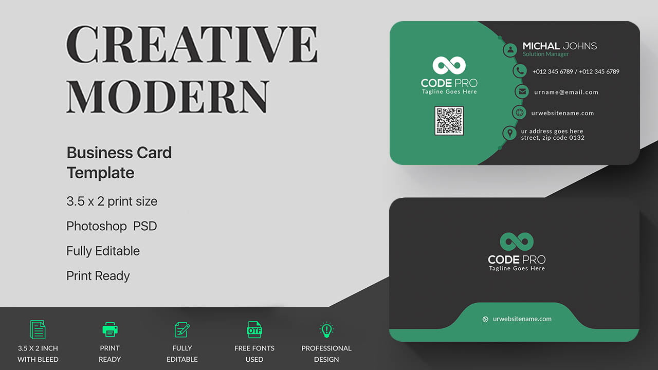 Professional Business Card Design